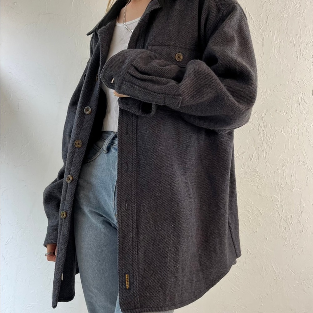 Vintage oversized Woolrich shaket